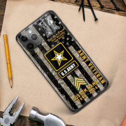 US Army, O 4 Army Major - Premium Glass Phone Case
