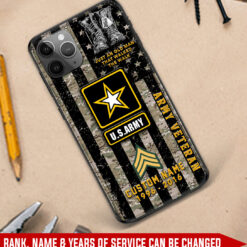 US Army, Remember - Honor - Respect - Soft Phone Case