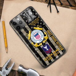 US Coast Guard, Always Ready - Premium Glass Phone Case