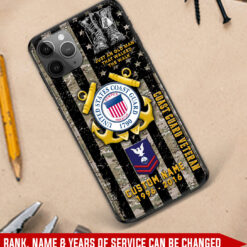 US Coast Guard, No One Fights Alone - Soft Phone Case