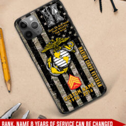 US Marine Corps, Defender of Freedom - Soft Phone Case