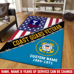 US Coast Guard, Born Ready - Rug 39x60in