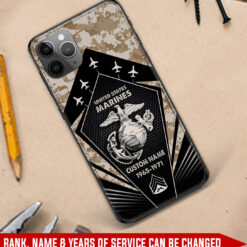 US Marine Corps, No One Gets Left Behind - Soft Phone Case
