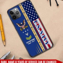 US Navy, Served With Pride - Soft Phone Case