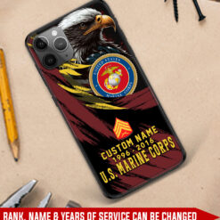 US Marine Corps, E 2 Marines Private First Class - Soft Phone Case