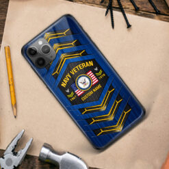US Navy, All Gave Some, Some Gave All - Premium Glass Phone Case