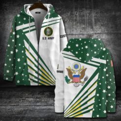 US Army, E 8 Army Master Sergeant - Zip Hoodie