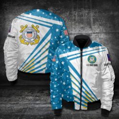 US Coast Guard, Served With Pride - Bomber Jacket