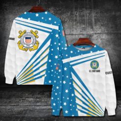 US Coast Guard, American By Birth, Veteran By Choice - Sweatshirt