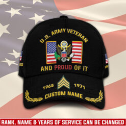 US Army, Served With Pride - Embroidered Classic Cap