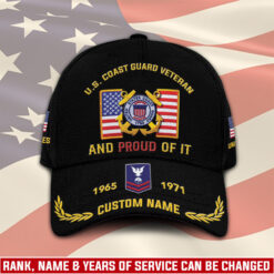 US Coast Guard, E 2 White - Embroidered Classic Cap