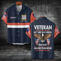 US Coast Guard - Short Sleeve Button Shirt