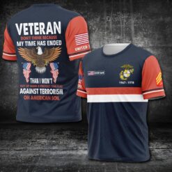 US Marine Corps, Honor The Fallen - T-Shirt