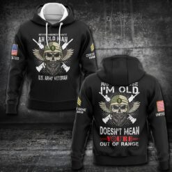 US Army, Land Of The Free, Because Of The Brave - Hoodie