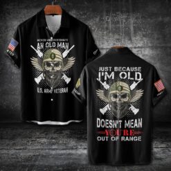 US Army, Duty, Honor, Country - Short Sleeve Button Shirt