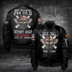 US Marine Corps, Never Retreat, Never Surrender - Bomber Jacket