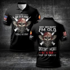 US Marine Corps, Always Remember, Never Forget - Polo Shirt