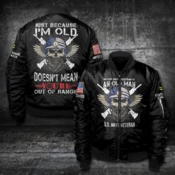 US Navy, Honor - Courage - Commitment - Bomber Jacket