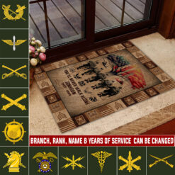 Army Branch, Proud To Have Served - Doormat 60x90 Cm