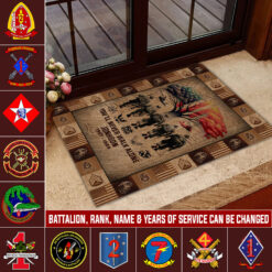 Marine Battalions, Lest We Forget - Doormat 60x90 Cm