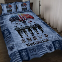 Air Force Badge, O 5 Air Force Lieutenant Colonel - Quilt Bed Set - King