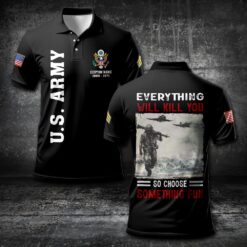 US Army, No One Fights Alone - Polo Shirt