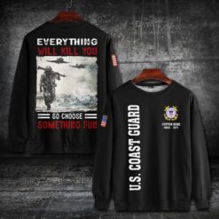 US Coast Guard, E 7 Red - Sweatshirt