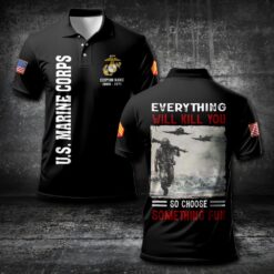 US Marine Corps, E 6 Marines Staff Sergeant - Polo Shirt