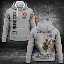 US Marine Corps, E 2 Marines Private First Class - Hoodie