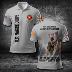 US Marine Corps, E 9 Marines Sergeant Major - Polo Shirt