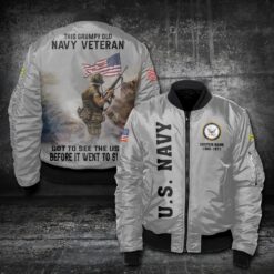 US Navy, The Sea is Ours - Bomber Jacket