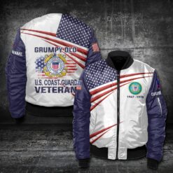 US Coast Guard, Served With Pride - Bomber Jacket