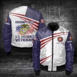 US Marine Corps, E 8 Marines Master Sergeant - Bomber Jacket