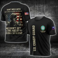 US Coast Guard, E 4 Gold - T-Shirt