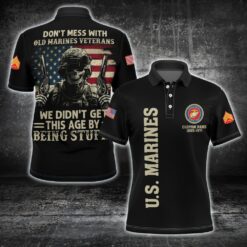 US Marine Corps, E 6 Marines Staff Sergeant - Polo Shirt