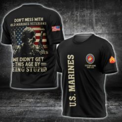 US Marine Corps, E 8 Marines Master Sergeant - T-Shirt