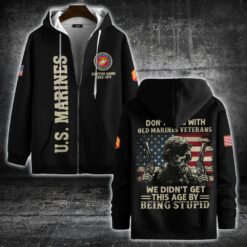 US Marine Corps, E 2 Marines Private First Class - Zip Hoodie