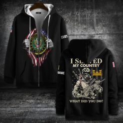 Army Branch, E 5 Army Specialist - Zip Hoodie