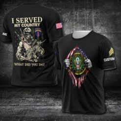 Army Division, E 4 Army Specialist - T-Shirt