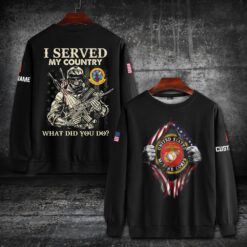 Marine Battalion, E 8 Marines Master Sergeant - Sweatshirt