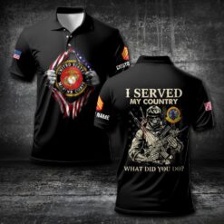 Marine Battalion, E 3 Marines Lance Corporal - Polo Shirt