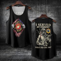 Marine Battalion, E 6 Marines Staff Sergeant - Tank-Top
