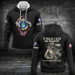 Air Force Badge, Always Remember, Never Forget - Hoodie