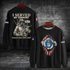 Air Force Badge, Thank a Veteran - Sweatshirt