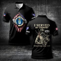 Air Force Badge, E 8 Air Force First Sergeant - Polo Shirt