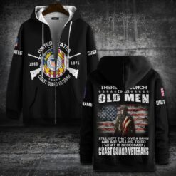 US Coast Guard, No One Gets Left Behind - Zip Hoodie