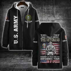 US Army, O 4 Army Major - Zip Hoodie