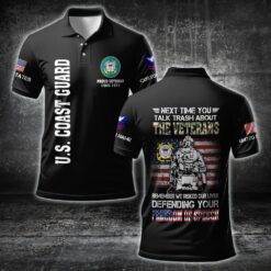 US Coast Guard, E 7 Gold - Polo Shirt