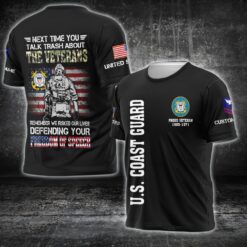 US Coast Guard, Once A Coastie, Always A Coastie - T-Shirt