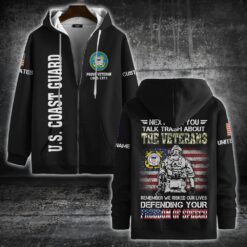 US Coast Guard, Defender of Freedom - Zip Hoodie